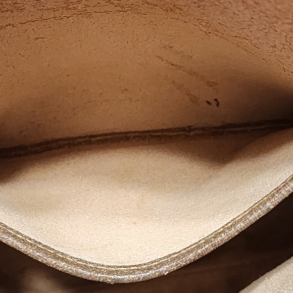 Gucci Vintage Mini Bucket Drawstring Crossbody GG Canvas Leather Web + Dust Bag - Picture 8 of 16